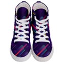 Colorful-abstract-background Women s Hi-Top Skate Sneakers View1