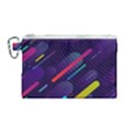 Colorful-abstract-background Canvas Cosmetic Bag (Medium) View1