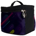 Colorful-abstract-background Make Up Travel Bag (Big) View2