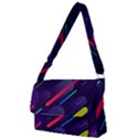 Colorful-abstract-background Full Print Messenger Bag (S) View1