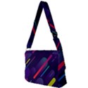 Colorful-abstract-background Full Print Messenger Bag (S) View2