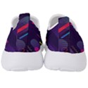 Colorful-abstract-background Men s Slip On Sneakers View4