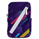 Colorful-abstract-background Belt Pouch Bag (Small) View1