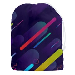 Colorful-abstract-background Drawstring Pouch (3xl) by Wegoenart