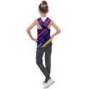 Colorful-abstract-background Kids  Sleeveless Hoodie View2