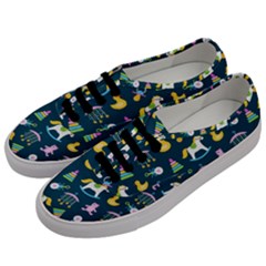 Cute Babies Toys Seamless Pattern Men s Classic Low Top Sneakers by Wegoenart