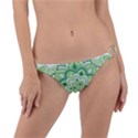 Floral-green-mandala-white Ring Detail Bikini Bottom View1