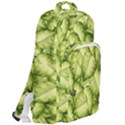 Seamless-pattern-with-green-leaves Double Compartment Backpack View2