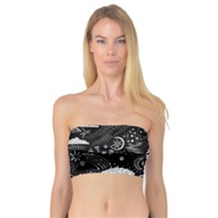 Vector-set-sketch-drawn-with-space Bandeau Top by Wegoenart