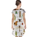 Insects-seamless-pattern Cap Sleeve Nightdress View2