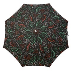 Seamless-vector-pattern-with-watermelons-mint -- Straight Umbrellas by Wegoenart