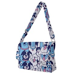 Dogs-seamless-pattern Full Print Messenger Bag (s)