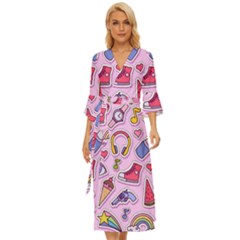 Fashion-patch-set Midsummer Wrap Dress by Wegoenart