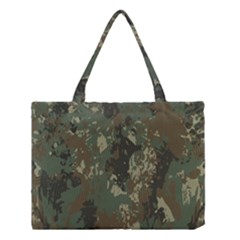 Camouflage-splatters-background Medium Tote Bag by Wegoenart