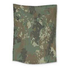 Camouflage-splatters-background Medium Tapestry