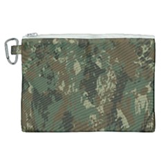 Camouflage-splatters-background Canvas Cosmetic Bag (xl) by Wegoenart