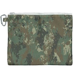 Camouflage-splatters-background Canvas Cosmetic Bag (xxxl) by Wegoenart