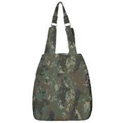 Camouflage-splatters-background Center Zip Backpack by Wegoenart