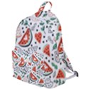 Seamless-vector-pattern-with-watermelons-mint The Plain Backpack View1