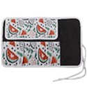 Seamless-vector-pattern-with-watermelons-mint Pen Storage Case (M) View2