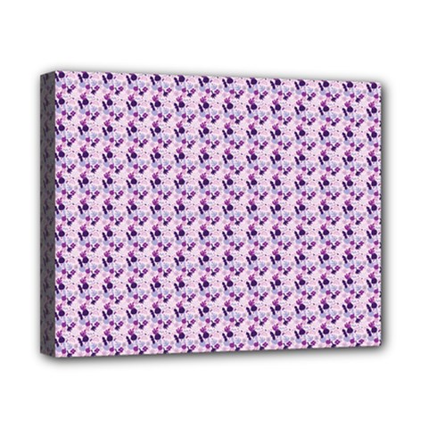 Purple Design Canvas 10  X 8  (stretched) by designsbymallika