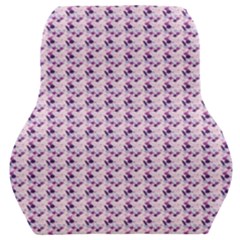 Purple Design Car Seat Back Cushion  by designsbymallika