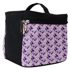 Purple Design Make Up Travel Bag (small) by designsbymallika