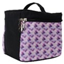 Purple Design Make Up Travel Bag (Small) View1