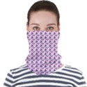 Purple Design Face Seamless Bandana (Adult) View1