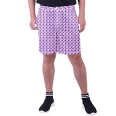 Purple Design Men s Pocket Shorts by designsbymallika