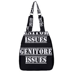 Genitore Issues  Center Zip Backpack by ConteMonfrey