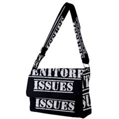 Genitore Issues  Full Print Messenger Bag (s) by ConteMonfrey