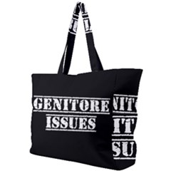 Genitore Issues  Simple Shoulder Bag by ConteMonfrey