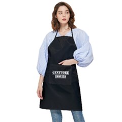 Genitore Issues  Pocket Apron by ConteMonfrey