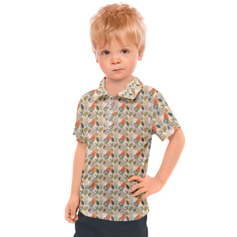 Abstract Pattern Kids  Polo Tee by designsbymallika