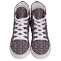 Paisley Pattern Women s Hi-Top Skate Sneakers View1