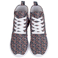 Paisley Pattern Women s Lightweight High Top Sneakers by designsbymallika