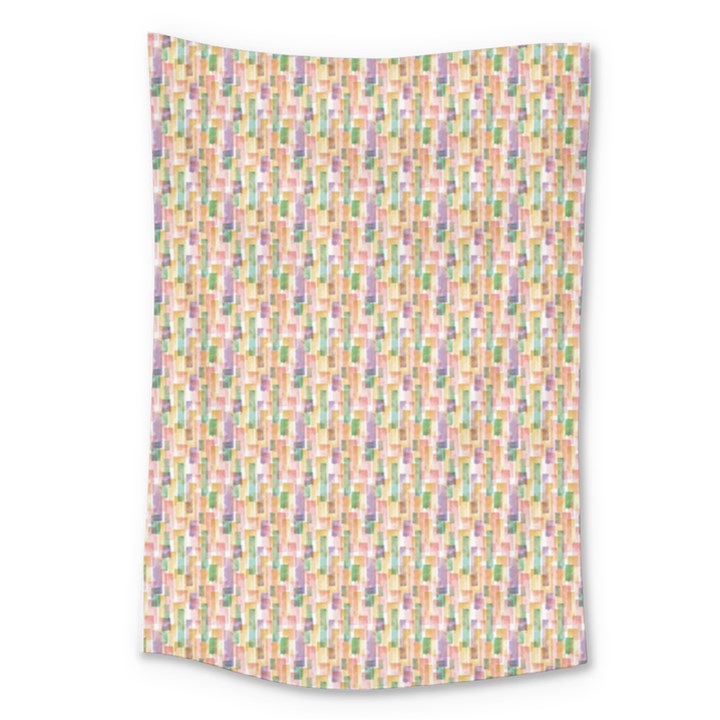 Water Color Pattern Large Tapestry