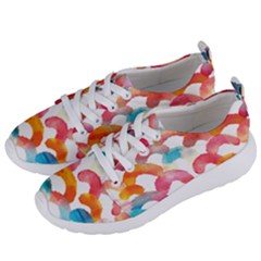 Rainbow Pattern Women s Lightweight Sports Shoes by designsbymallika