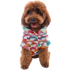 Rainbow Pattern Dog Coat by designsbymallika