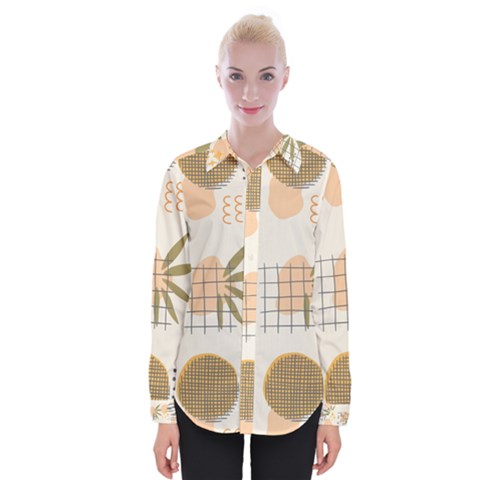 Abstract Art Womens Long Sleeve Shirt by designsbymallika