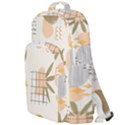 abstract art Double Compartment Backpack View1