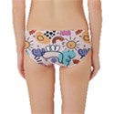 Abstract Doodle Pattern Classic Bikini Bottoms View2