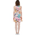 Abstract Doodle Pattern Inside Out Racerback Dress View2