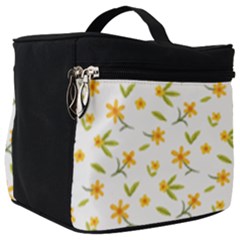 Cute Flower Design Make Up Travel Bag (big) by designsbymallika