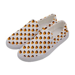 That`s Nuts   Women s Canvas Slip Ons by ConteMonfrey