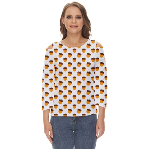 That`s Nuts   Cut Out Wide Sleeve Top by ConteMonfrey