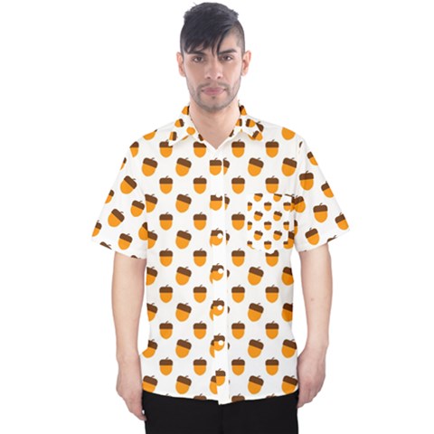 That`s Nuts   Men s Hawaii Shirt by ConteMonfrey