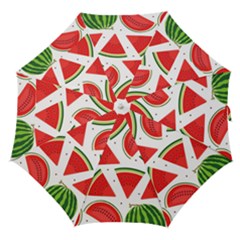 Watermelon Cuties White Straight Umbrellas by ConteMonfrey