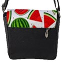 Watermelon Cuties White Flap Closure Messenger Bag (S) View1